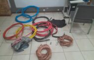 Swift reaction by Plooysburg SAPS leads to the arrest of a copper cable thief at Boskamp farm