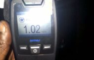 The Gauteng Traffic Police arrested a 46-year-old male driver for exceeding the alcohol limit with a 1.06 reading