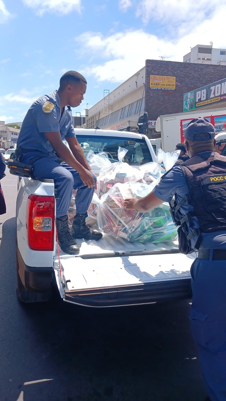 An integrated operation snatches illicit tobacco products with an estimated street value of R250 000