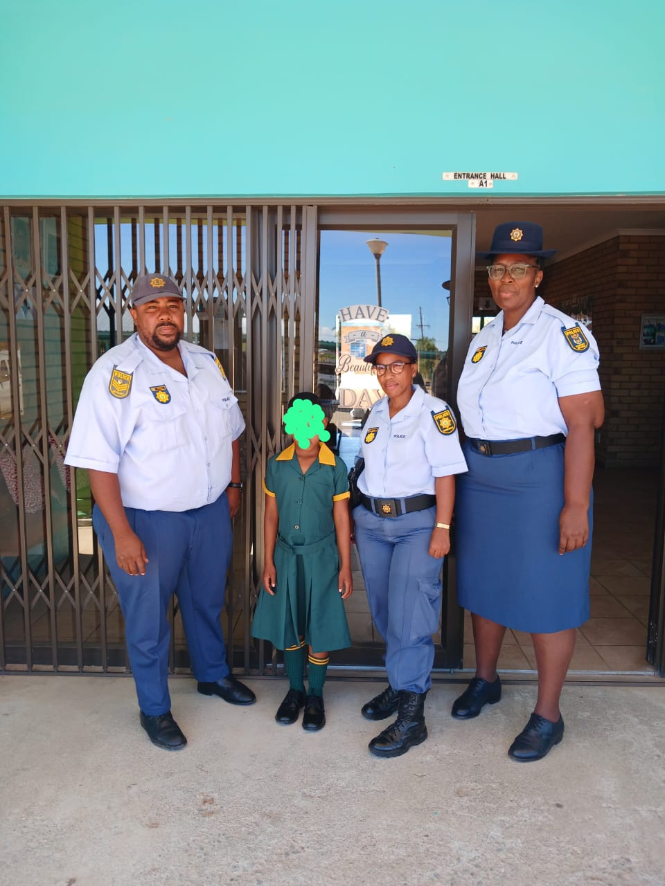 Belmont SAPS goes the extra mile to secure schooling for a child