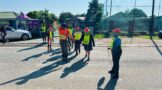 A scholar patrol training conducted at Jacaranda Academy in the Edenvale area