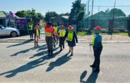 A scholar patrol training conducted at Jacaranda Academy in the Edenvale area