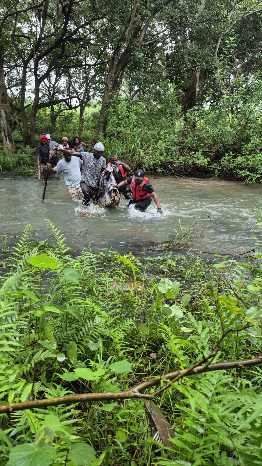 Body removed due to rising water in Cottonlands