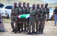 MEC Mbalula attends funeral of SANDF soldier killed in the DRC