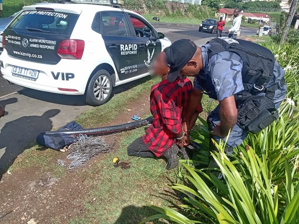 Suspect arrested for the theft of a power cable in the K-Naven area of Phoenix