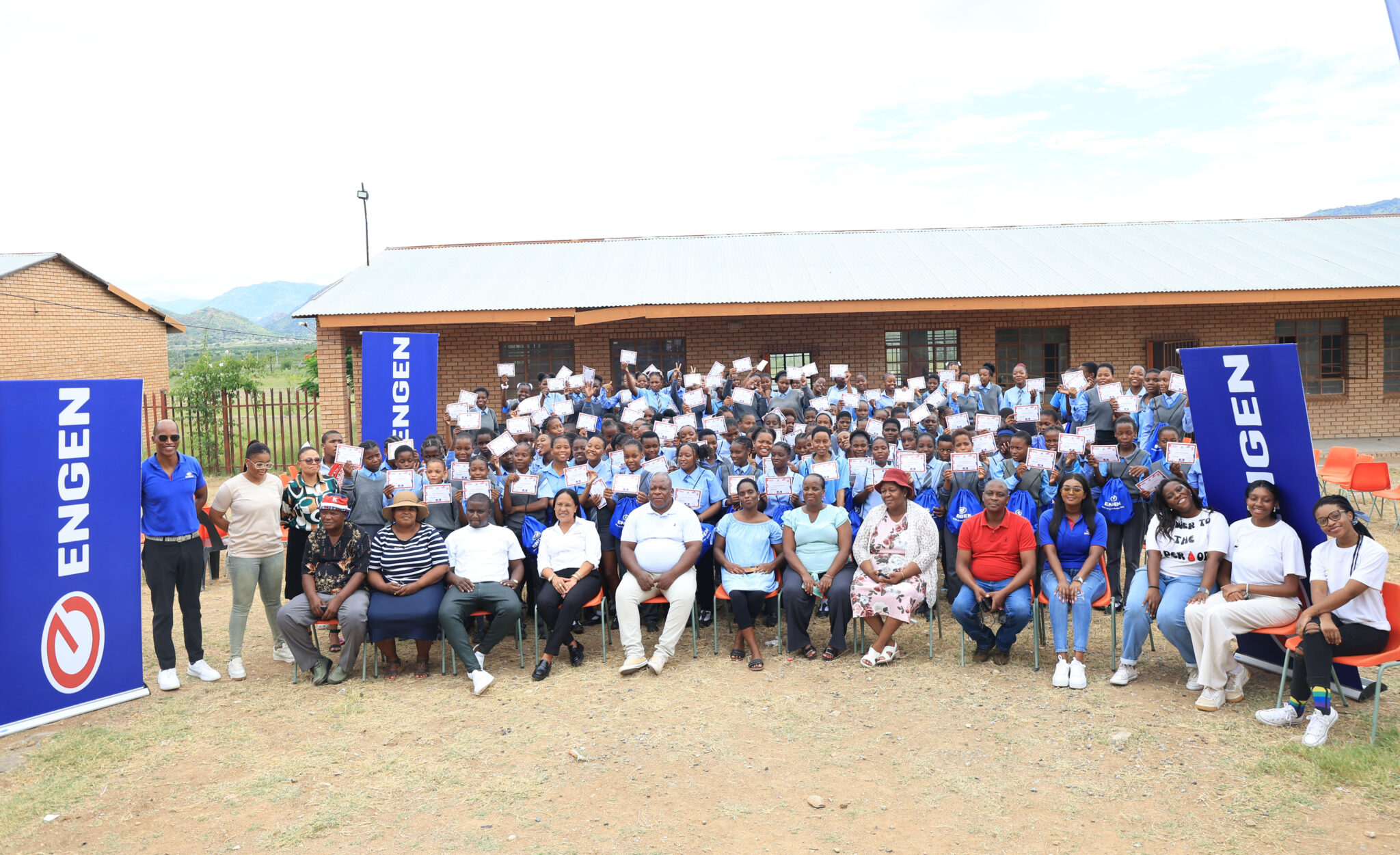 Engen visits Limpopo to launch Menstrual Care Campaign at Tekanang Secondary