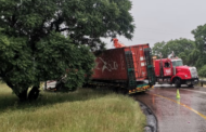 Road closed due to a collision on the N1 to N4 at Proofplas Interchange