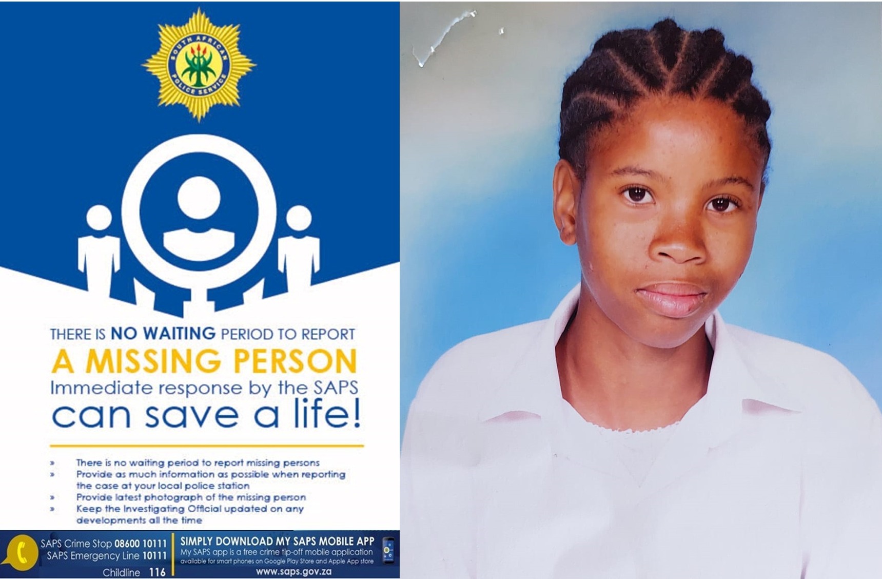 Police seek missing teenager in Gqeberha