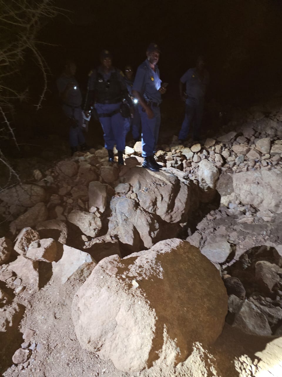 Operation Vala Umgodi team nabbed illegal mining suspect in Mopani District