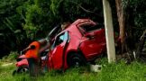 Serious single-vehicle crash on the M1 Higginson Highway near Westcliffe offramp in Chatsworth