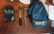 Police arrest a man after being found in possession of housebreaking implements